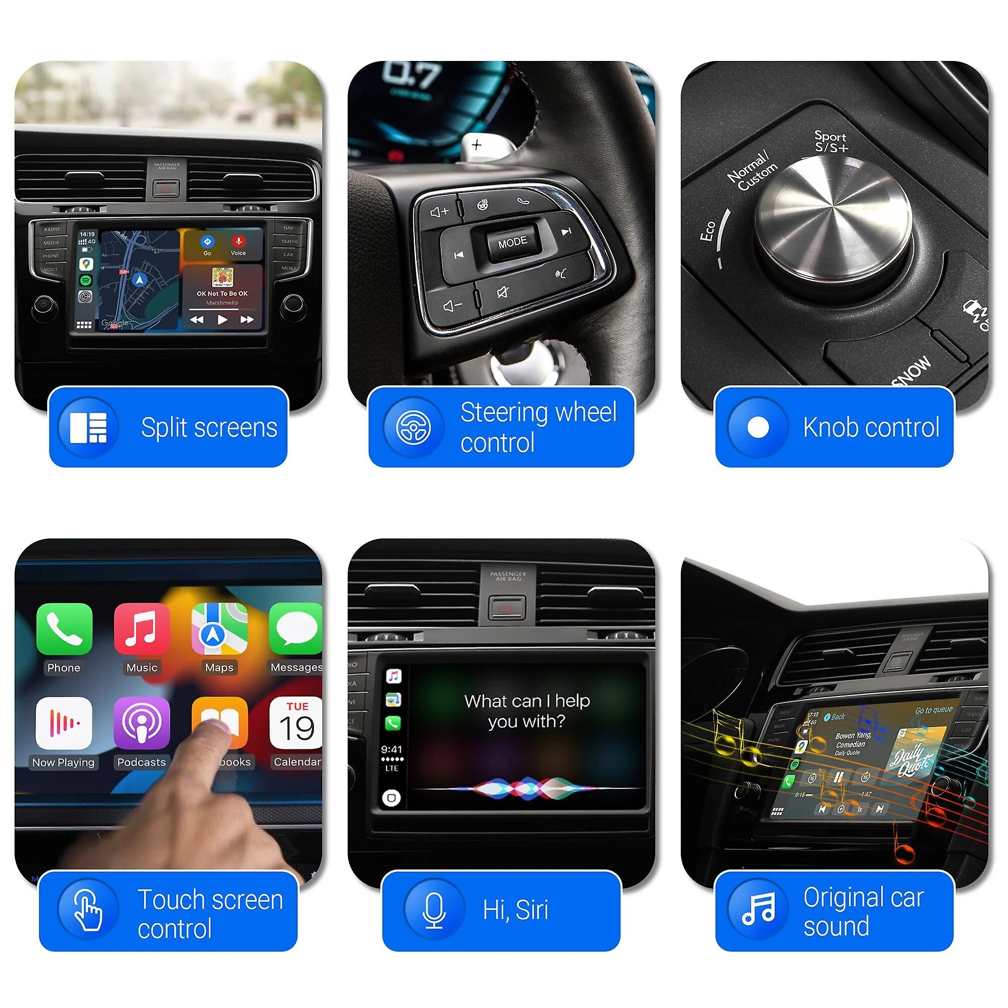 Ottocast Picasou 2 Smart Ai Box Android, Hdmi, Kablosuz Carplay 