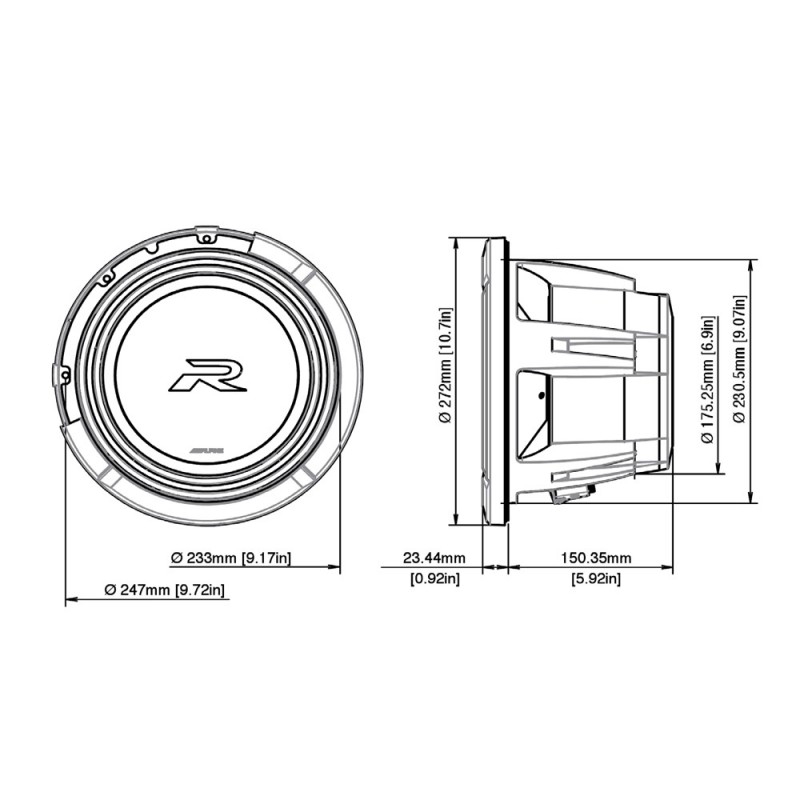 Alpine R-Serisi R2-W10D4