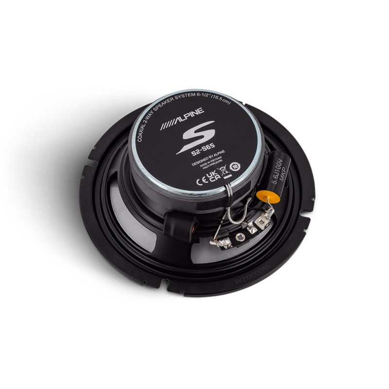 Alpine S-Serisi S2-S65 S-Serisi 16,5cm Coaxial 2 Yönlü Hoparlörler