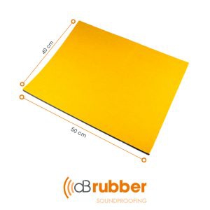 dB Sound Proofing 6 Mm Dbrubber Teker Davlumbaz Oto Ses Yalıtımı Firex Sünger Db Rubber