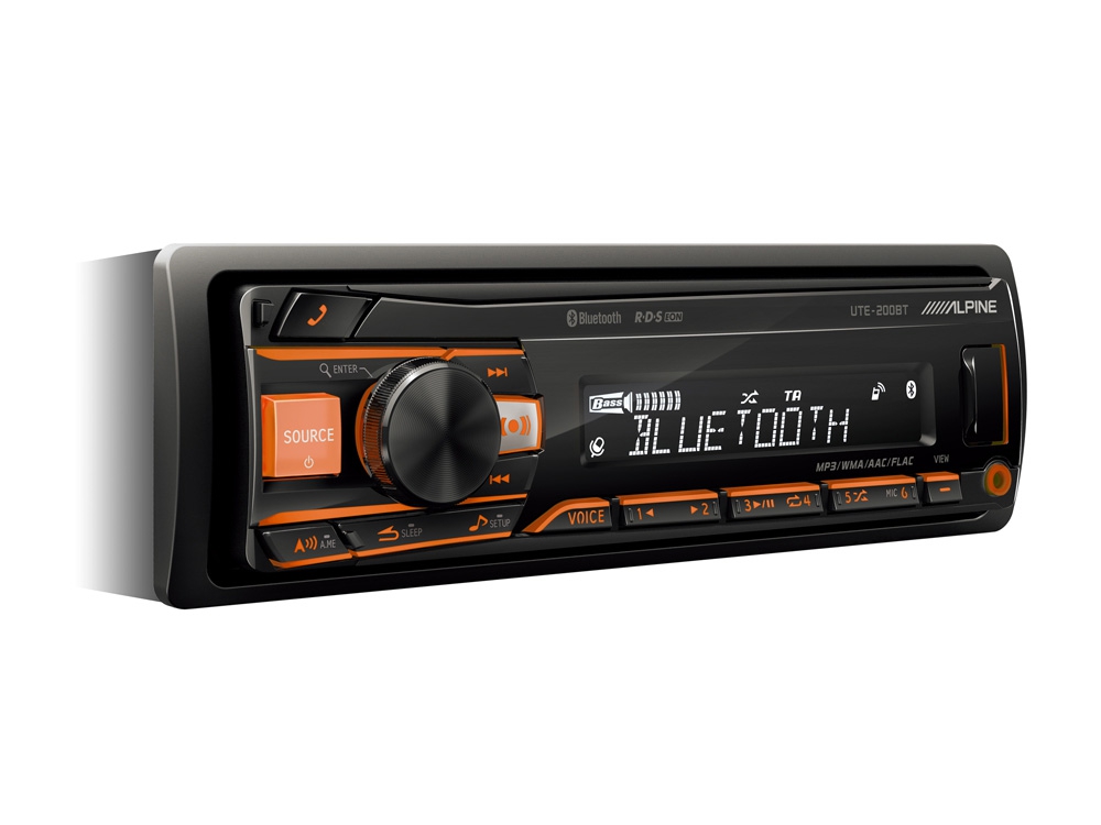 Alpine UTE-200BT Teyp Bluetooth Usb Radio
