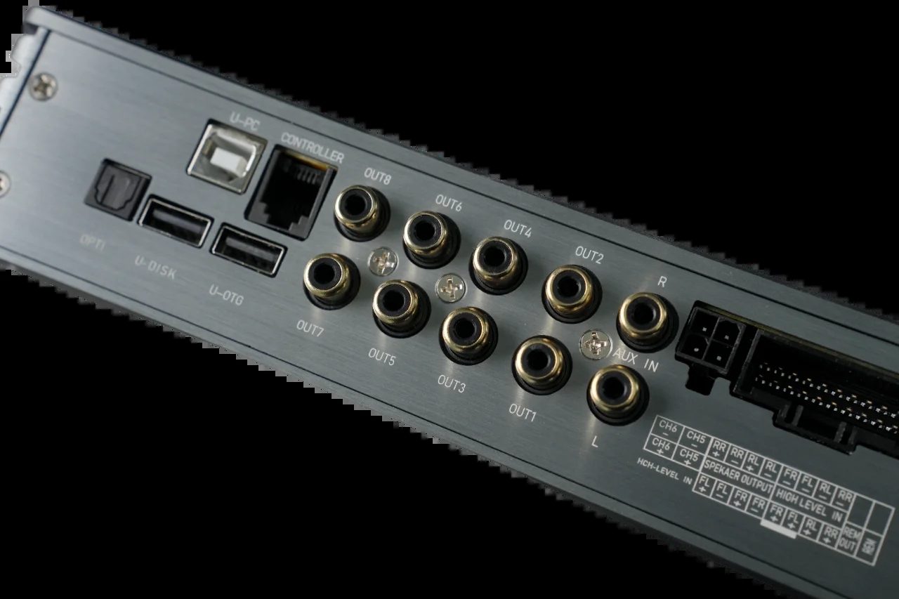 Rainbow EL-PA6.8 / 8 kanallı ses işlemcisi amplifikatörü