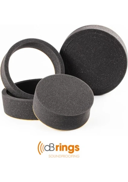 dB Ses Yalıtımı Dbrings Hoparlör Ses Kalitesi Arttıran Kit 6.5 Inç Db Rings