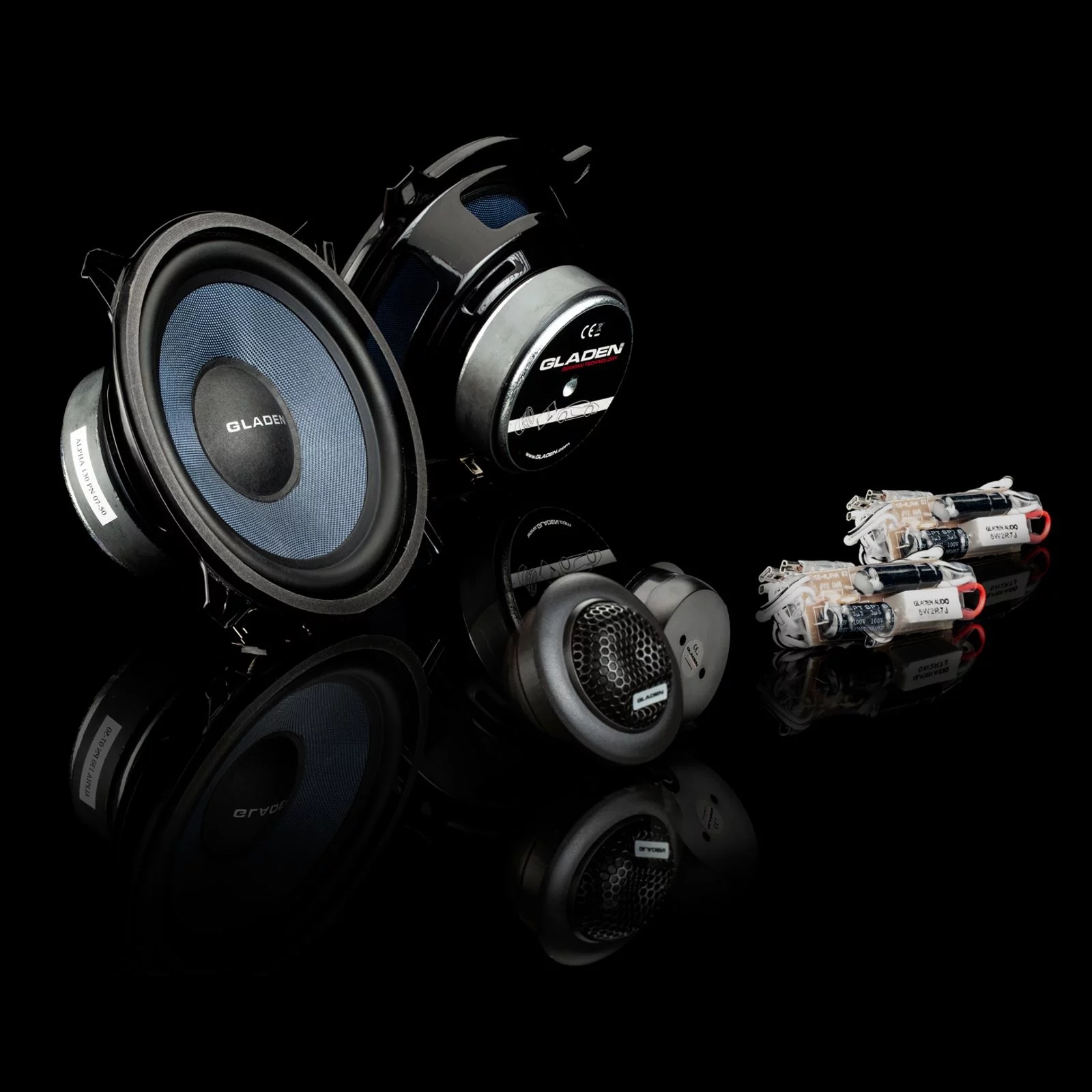 GLADEN ALPHA 130 G2 2 YOL COMPONENT HOPARLÖR SİSTEMi