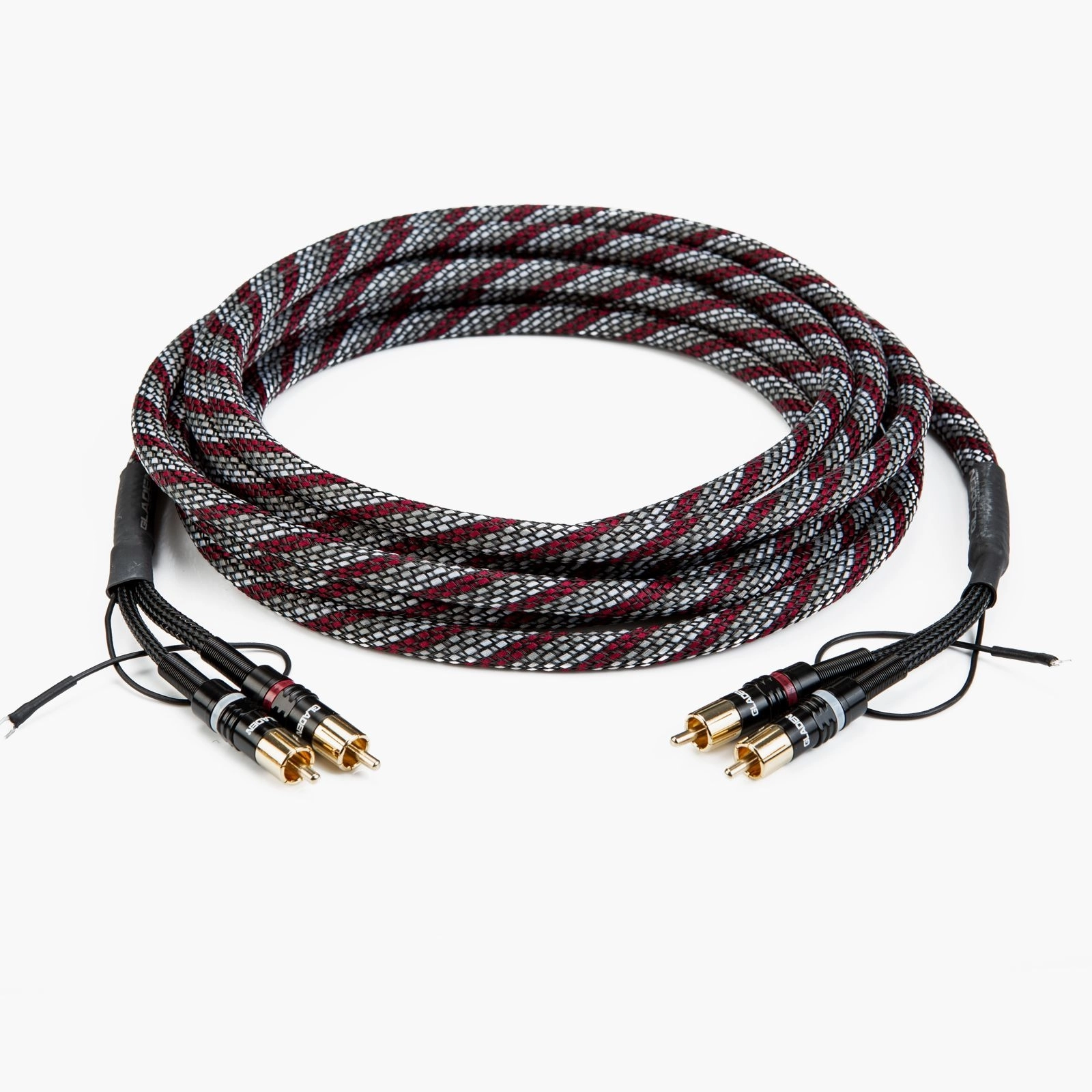 GLADEN AEROSPACE HI-END RCA Kablo Low capacitance 1,50 M. GERMANY