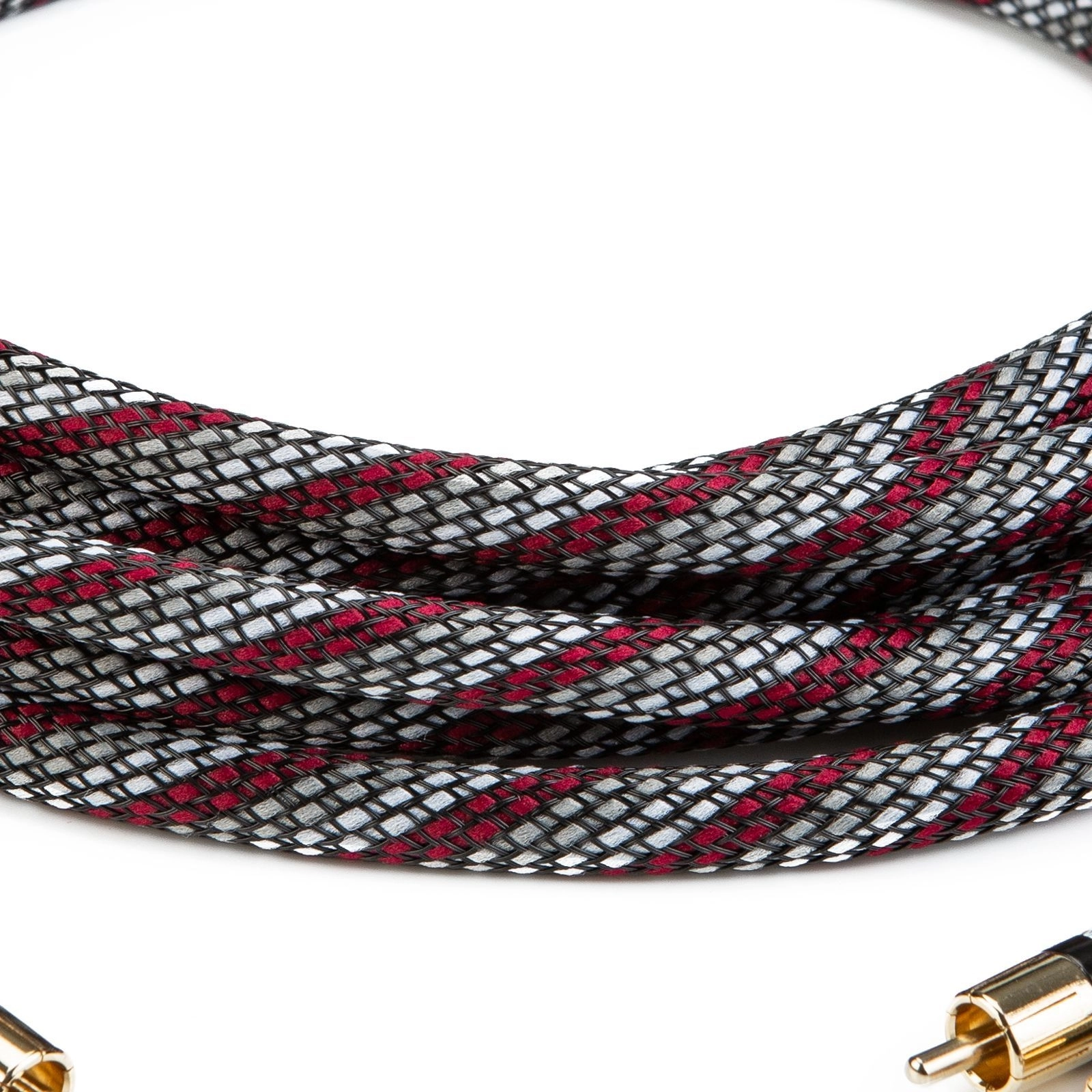 GLADEN AEROSPACE HI-END RCA Kablo Low capacitance 5 M. GERMANY