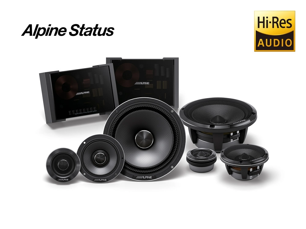 Alpine Status HDZ-653 16,5 cm 3 Yollu Komponent Hoparlör