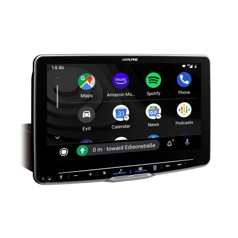 Alpine Halo9 – DAB+ Dijital Radyo, Apple CarPlay ve Android Auto uyumluluğu içeren 9 inç Medya Alıcısı