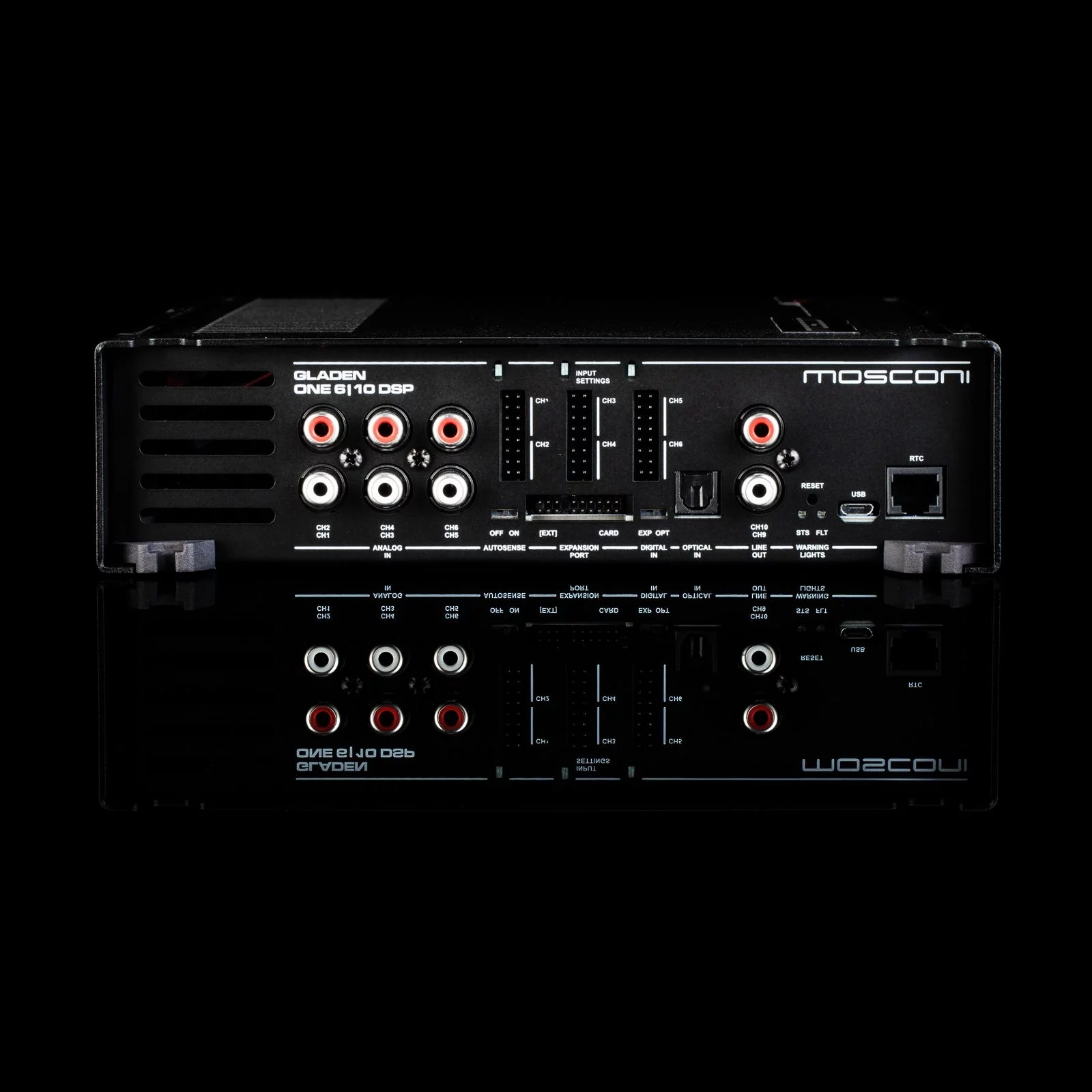 Mosconi One 6|10 DSP 6 kanallı yüksek kaliteli DSP amplifikatör
