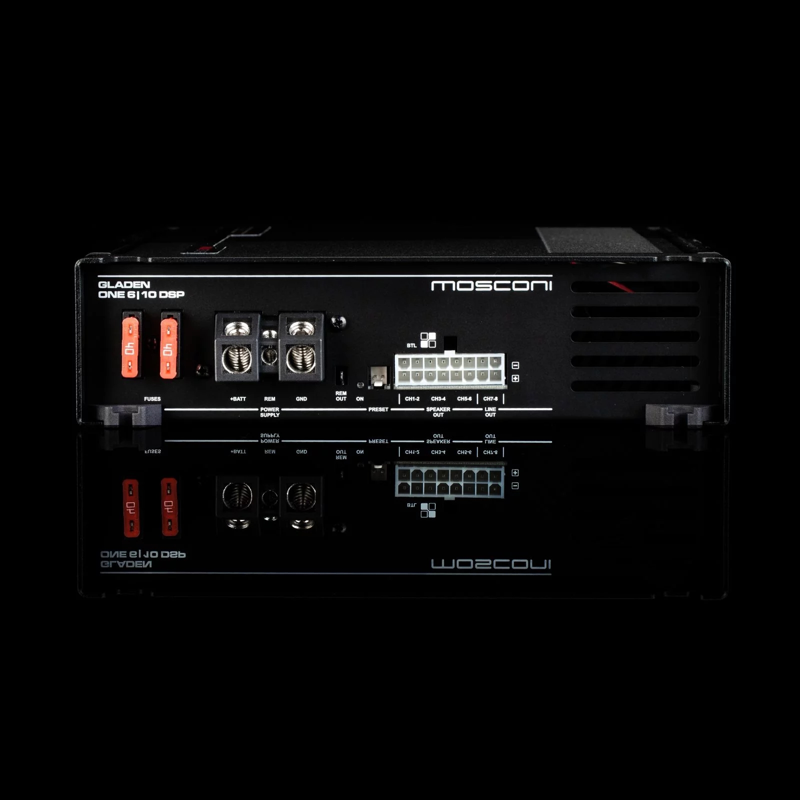 Mosconi One 6|10 DSP 6 kanallı yüksek kaliteli DSP amplifikatör