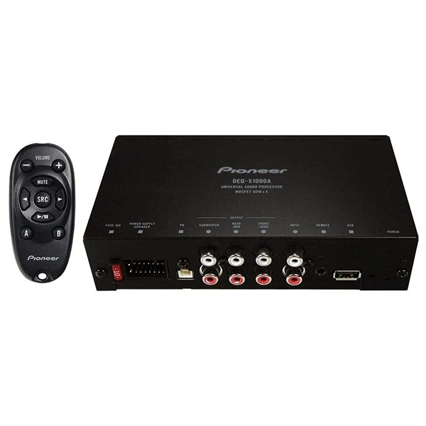 Pioneer DEQ-S1000A2 4 Kanal 4X50 Watt DSP Oto Amfi Amplifikatör