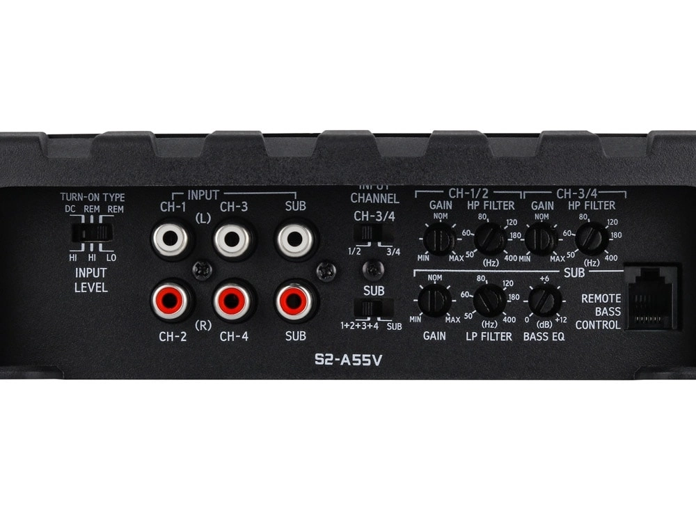 Alpine S2-A55V S Serisi 5 Kanallı Güç Amplifikatörü