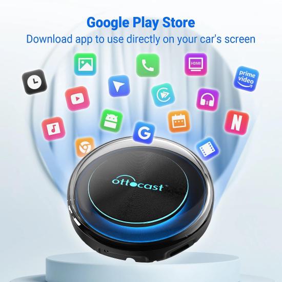 Ottocast Picasou 2 Smart Ai Box Android, Hdmi, Kablosuz Carplay 