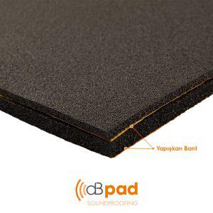 dB Ses Yalıtımı 5 Mm Dbpad Araç Kapı,tavan Yalıtımı (araç Oto Ses Yalıtımı) Db Pad