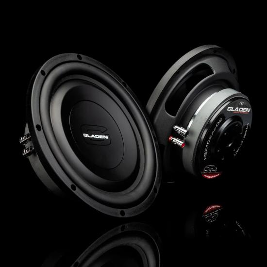 GLADEN RS-X 10 D2 25CM. Slim Subwoofer 375/250 Watt