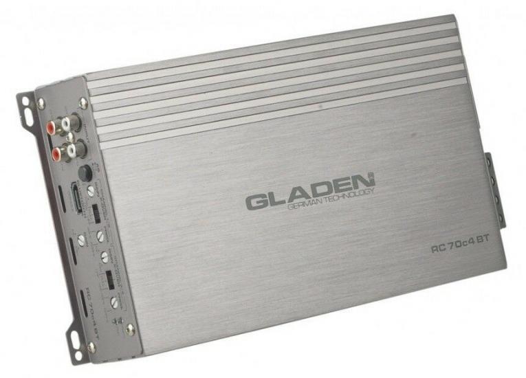 GLADEN RC 70c4 BT 4x70 WATT AB CLASS Bluetooth Amfi