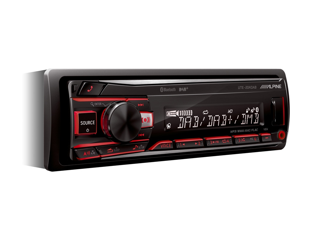 Alpıne UTE-204DAB Bluetooth Oto Teyp