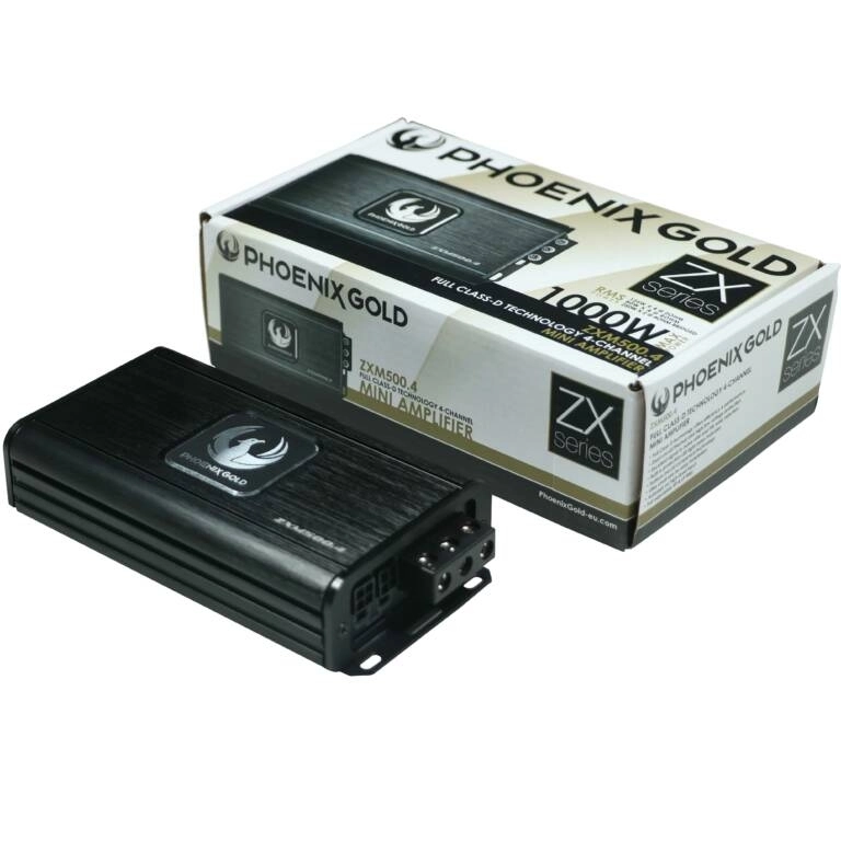 Phoenix Gold ZXM5004 4. Kanal Mikro Full D Class Amfi ( 1000 W) MAX